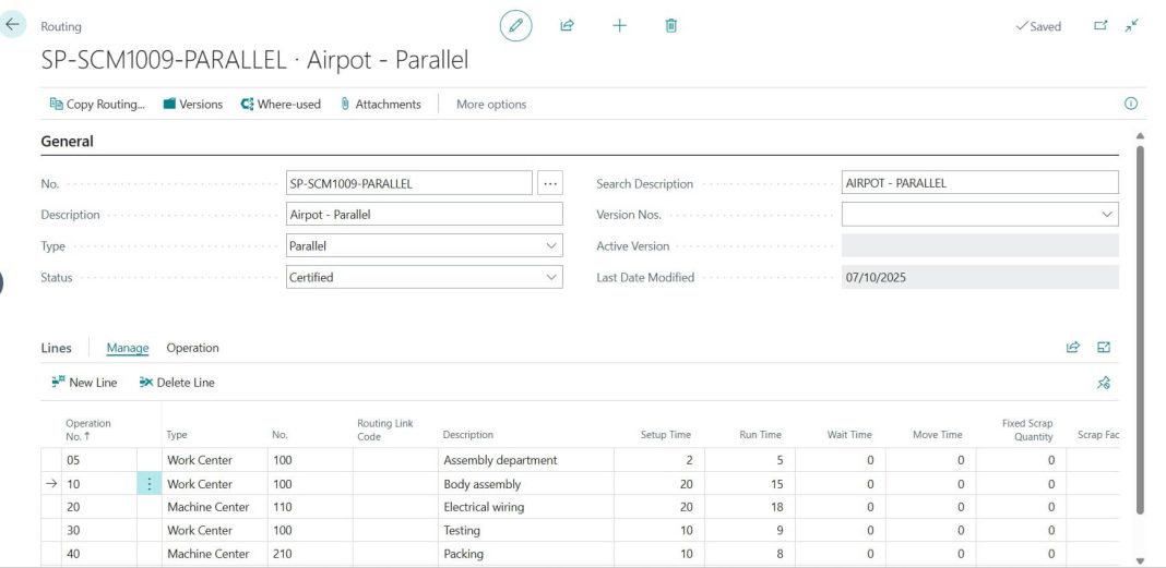 Create a Routing - Setup Guide