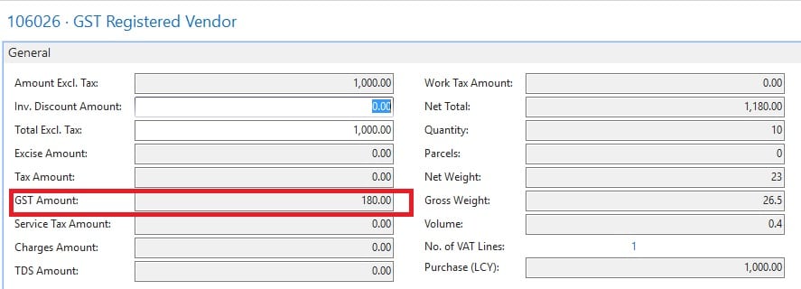 Purchase Statistics Page GST NAV 2016