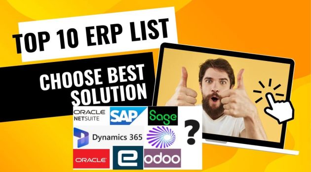 Top 10 ERP Systems List