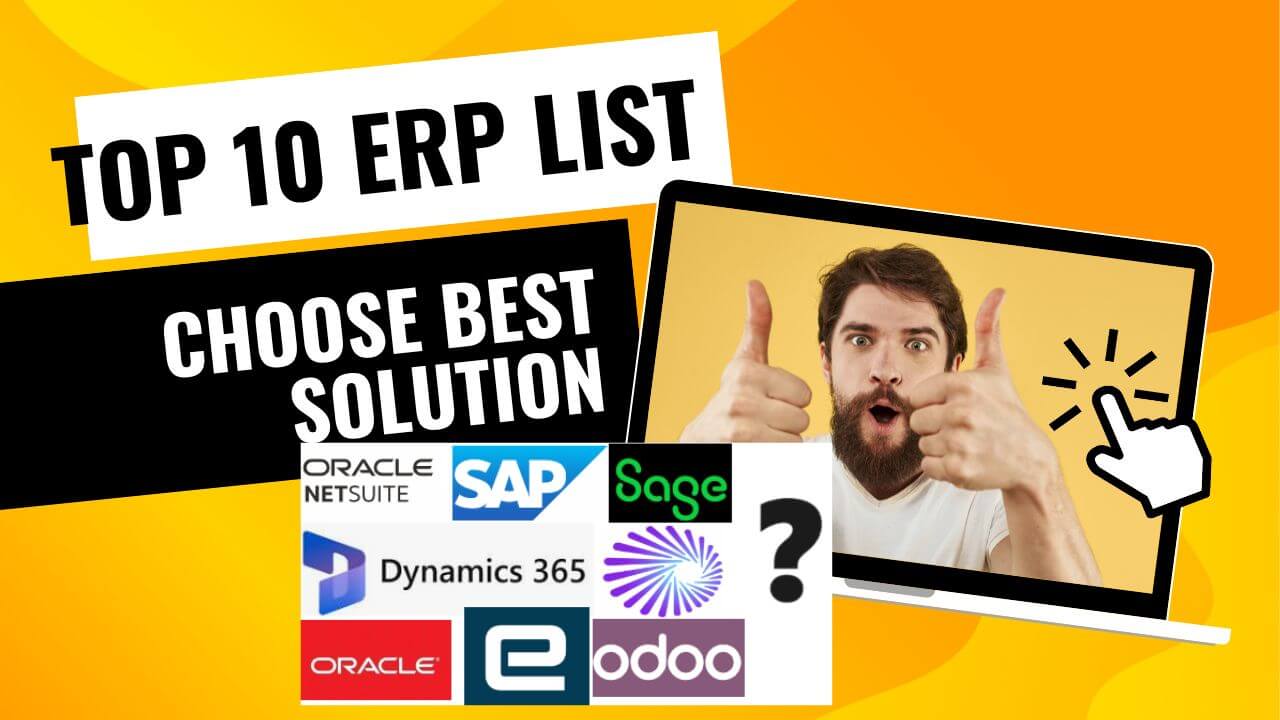 Top 10 ERP Systems List