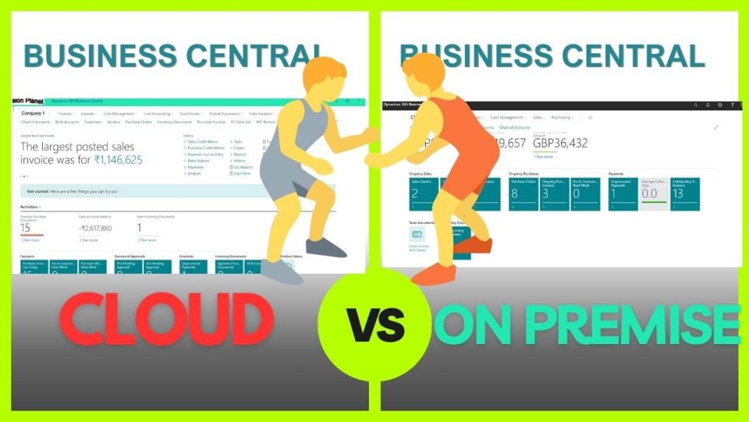 Business Central Cloud vs On Premise Quick Comparison