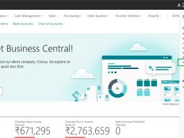 Dynamics 365 Business Central Admin Center Opening Link
