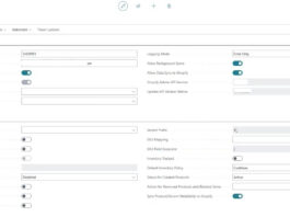 Shopify card in D365 Business Central