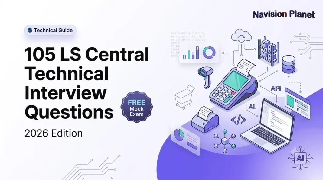 105 LS Central Technical Interview Questions and Answers (2026) + Free Mock Exam LS Central technical interview questions guide for developers